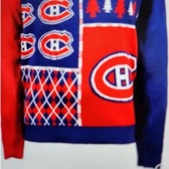 Montreal Canadiens NEW Ugly sweater - Picture 2 of 3